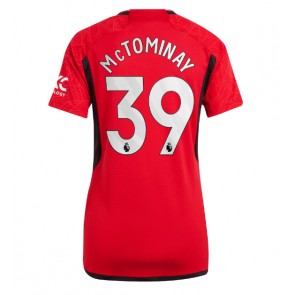 Manchester United Scott McTominay #39 Hemmatröja Dam 2023-24 Kortärmad